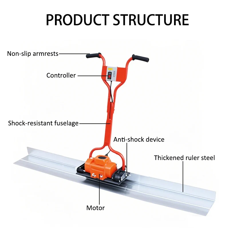 4M Electric Vibrating Leveling Ruler