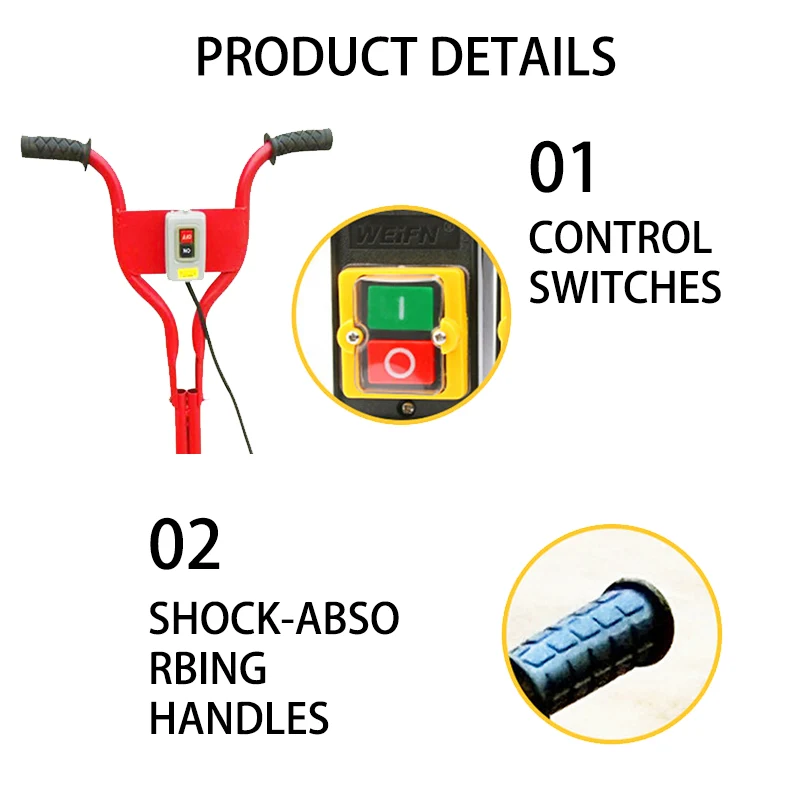 4M Electric Vibrating Leveling Ruler